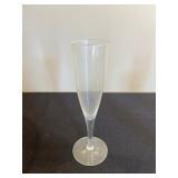 Crystal Glassware Set: 2 Champagne Flutes, Crystal Candle Stands, Wire Basket, Picnic Basket & Table Cover