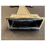 Decorative Cross Crucifix with Colored Gems, Glass Coasters & Candle Holders Set