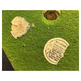 Sheaffer Desk Fountain Pen on Green Onyx Desk Stand w 14K Nib