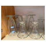 Clear Glass Stemware - Wine Glasses & Goblets, Assorted