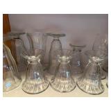 Clear Glass Stemware - Wine Glasses & Goblets, Assorted