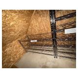 Wine Bottle Racks - Chrome Wire Shelving (Lot of 2) for Bottles and Display