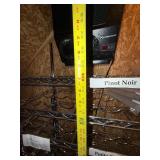 Wine Bottle Racks - Chrome Wire Shelving (Lot of 2) for Bottles and Display