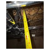 Wine Bottle Racks - Chrome Wire Shelving (Lot of 2) for Bottles and Display