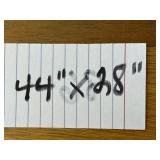 Antique Style Gilded Arch Mirror - 44 in H x 28 in W - Carved Leaf Detail