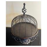 Bird Cage Cake Plate on Pedestal & 3-Tier Cupcake Stand, 2 Frames & Inspirational Sign