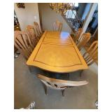 Magnificent Stanley Furniture Dining Table Set - 96W with 20-In Leaf, 8 Upholstered Chairs