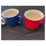 CorningWare Colors 20 oz Stoneware Mugs with Lids - Assorted Colors