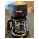 Mr. Coffee Drip Coffee Maker with Glass Carafe - Thermos Carafe & 2 Creamers
