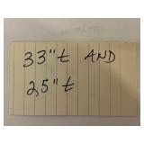 Decorative Arched Window Panels - Iron Scrollwork, Distressed Whitewash (Lot of 3) w Stands