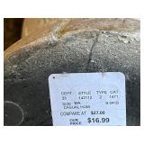 3-Piece Decorative Topiary Set - Woven Basket Plant, Ivory Urn & Faux Ivy