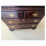 Kincaid Heritage Armoire Wardrobe with Brass Hardware & TV Compartment - contents NOT inc