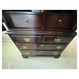 Kincaid Heritage Armoire Wardrobe with Brass Hardware & TV Compartment - contents NOT inc