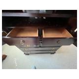 Kincaid Heritage Armoire Wardrobe with Brass Hardware & TV Compartment - contents NOT inc