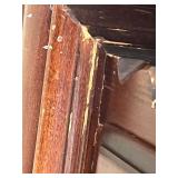 Kincaid Heritage Cherry Wood Nightstand with Brass Hardware & Crystal Lamp - 4-Drawer Bedroom Furniture