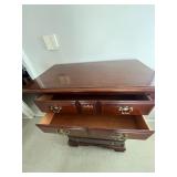 Kincaid Heritage Cherry Mountain Dresser - 8-Drawer, Dark Cherry Finish, Brass Hardware