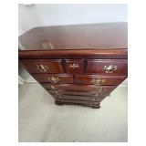 Kincaid Heritage Cherry Mountain Dresser - 8-Drawer, Dark Cherry Finish, Brass Hardware