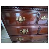 Kincaid Heritage Cherry Mountain Dresser - 8-Drawer, Dark Cherry Finish, Brass Hardware