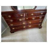 Kincaid Heritage Dresser with Mirror - Cherry Finish
