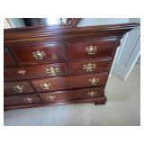 Kincaid Heritage Dresser with Mirror - Cherry Finish