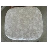 Dutailier Glider Chair with Ottoman - Floral Beige Upholstery