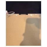 BP Home Framed Floral Embroidery Artwork & Beaded Crystal Candle Holder