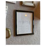 Malden 5x7 Floral Mosaic Picture Frame - Assorted Frames, Floral Tile Borders & OfficeMax Sign Holders