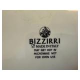 Ceramic Fruit Bowls - Set of 3, Grape & Citrus Motif - 1 Bizzirri Made in Italy