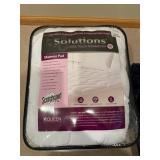 Solutions Mattress Pad Queen - Cool Touch Technology, Scotchgard Protector