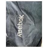 Reebok Duffel Bag & Red Heart Pattern Rolling Suitcase Travel Set (2-Piece)