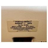 Realistic Minimus-7 White Speakers (Lot of 2)