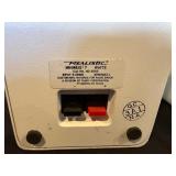 Realistic Minimus-7 White Speakers (Lot of 2)