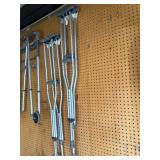 Ardian DSV80535 Rollator Walker with Forearm Crutches - Aluminum Mobility Aids, 300 lb Capacity