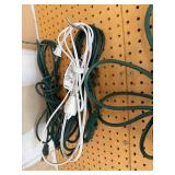 Extension Cords - Assorted Bundles (Green & White), Heavy-Duty