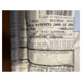 Queen Bed with Simmons Innerspring Mattress - Pine Wood Frame, Blue Floral Quilt