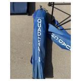 GreatLand Quad Chair Stadium Seat (Blue) - Set of 2