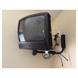 RCA XL-100 Commercial Skip 13in CRT TV - Wall Mount