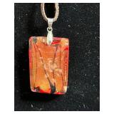 Floating Coral & Turquoise Beaded Necklace, Shells, Red Coral Pendant & More!