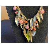 Necklace Collection - Multi-Strand Turquoise Beads with Filigree Pendants & Inc Coldwater Creek