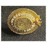 Lot of Mismatched/Single Cufflinks with Blue Cabochon, Inlays & Turquoise Accents