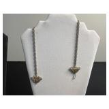 Fashion Jewelry Bundle: Gold-Tone & Silver Chain Necklaces, Beaded Bracelets & Italy Pendant