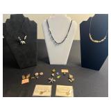 Vintage Bob Mackie Earring w No Wires, Beaded Necklaces, Earrings & Pendants (Inc Roman)