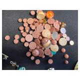 Assorted Costume Jewelry Collection - Rings, Brooches, Pendants & Beads Odds & Ends for Jewelry Making