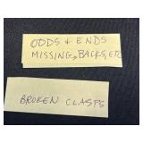 Assorted Costume Jewelry Collection - Rings, Brooches, Pendants & Beads Odds & Ends for Jewelry Making