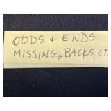 Vintage Costume Jewelry Assortment - Cameos, Brooches, Beads & Earrings Odds & Ends for Jewelry Making