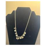 Monogram Pendant Necklace on Chain, RMN Necklace, Black Coral Earrings w No Wires, Alice Caviness Earrings & More VTG Earrings!