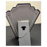 Abalone Pendant Necklace with Hammered Teardrop Earrings Set