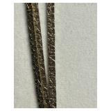 Metal Chain Necklace Lot - 3 Necklaces (one RMN) & Beaded Bracelet (Lot of 4)