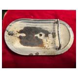 Lariat Necklaces & Vintage Costume Jewelry with Key Charms in Display Case