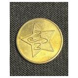 Plastic Assorted 5¢ Good-for-Trade Tokens for Crafting